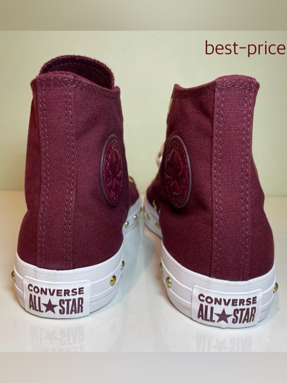 NIB - Converse - Size W6.5/ M5 - Chuck Taylor All Star Studded A07906C sneakers - Picture 4 of 11